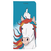 Чохол-книжка Stanford Side Magnet для OnePlus Turbo 6 Fuck Unicorn