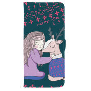 Чохол-книжка Stanford Side Magnet для OnePlus Turbo 6 Girl and deer