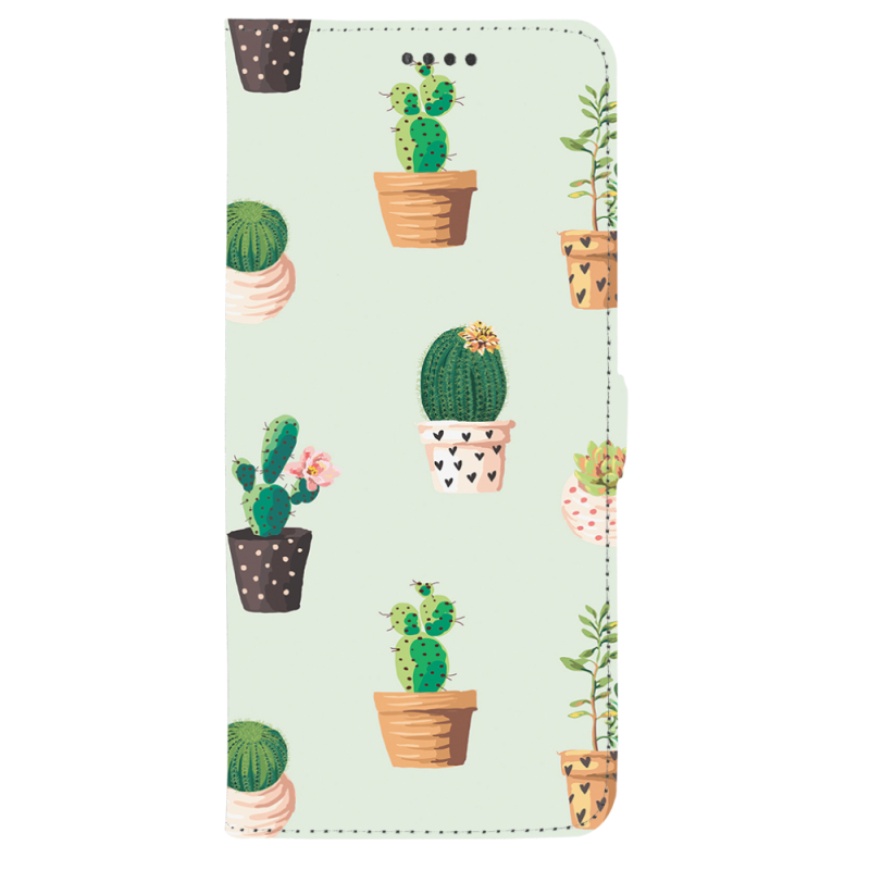 Чохол-книжка Stanford Side Magnet для OnePlus Turbo 6 L-green Cacti