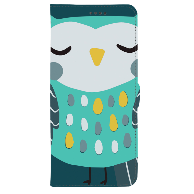 Чохол-книжка Stanford Side Magnet для OnePlus Turbo 6 Green Owl