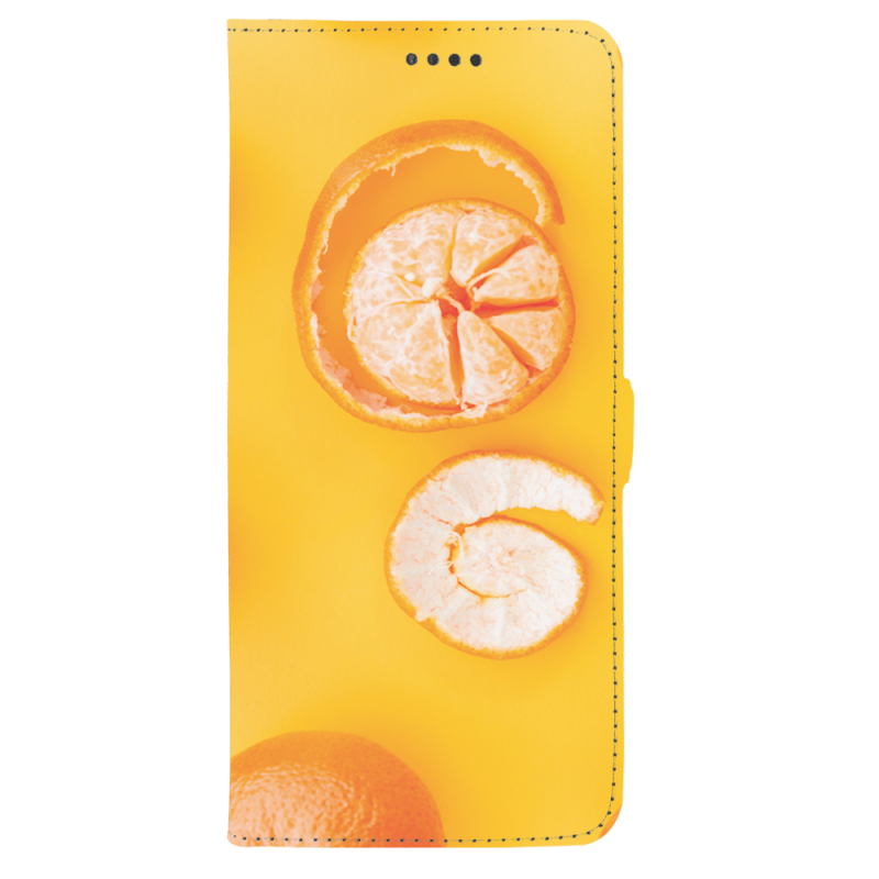 Чохол-книжка Stanford Side Magnet для OnePlus Turbo 6 Yellow Mandarins