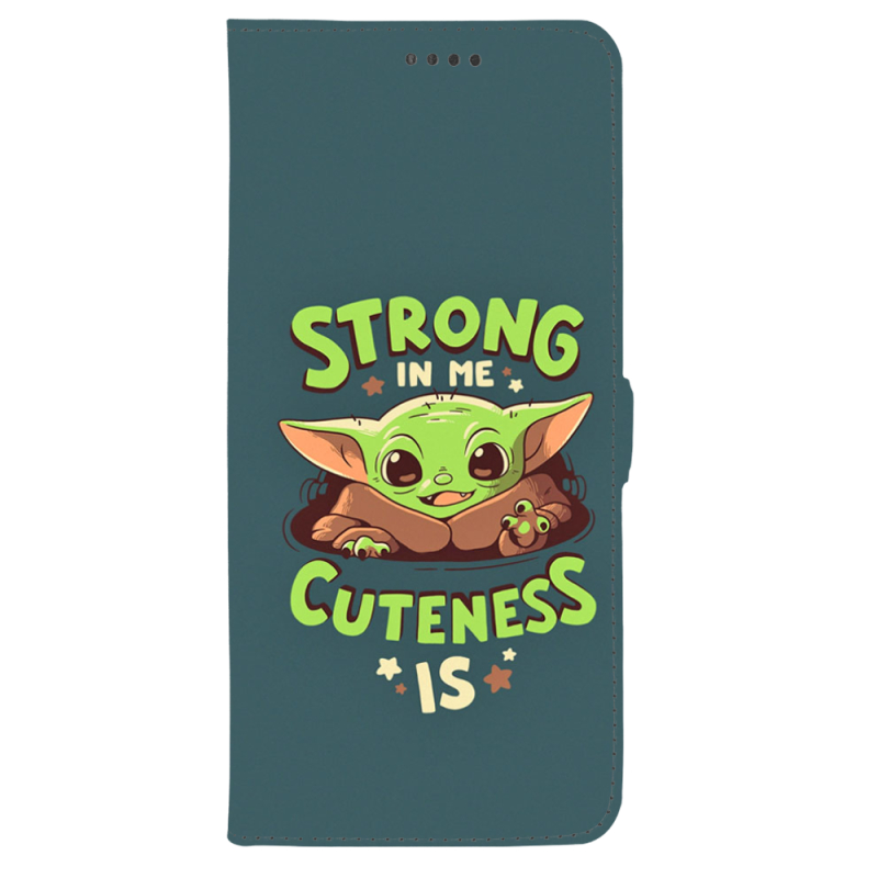 Чохол-книжка Stanford Side Magnet для OnePlus Turbo 6 Strong in me Cuteness is