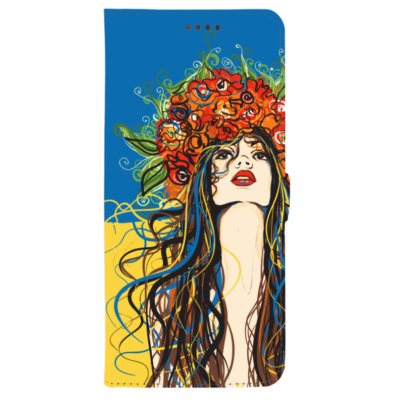 Чохол-книжка Stanford Side Magnet для OnePlus Turbo 6 Ukraine Girl