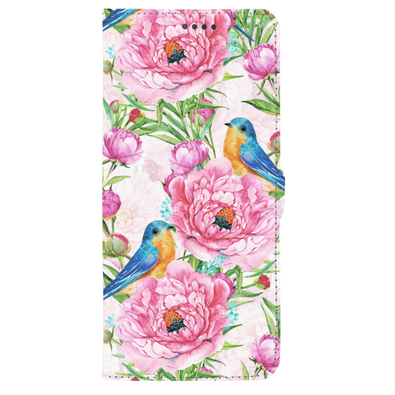 Чохол-книжка Stanford Side Magnet для OnePlus Turbo 6 Birds and Flowers