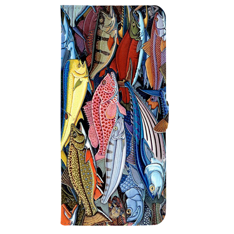 Чохол-книжка Stanford Side Magnet для OnePlus Turbo 6 Sea Fish