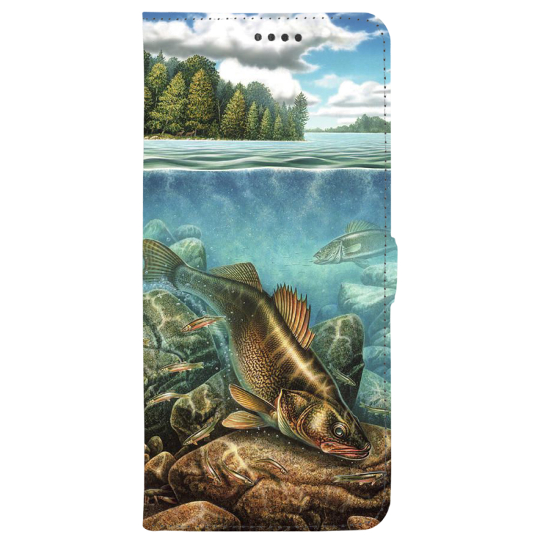 Чохол-книжка Stanford Side Magnet для OnePlus Turbo 6 Freshwater Lakes