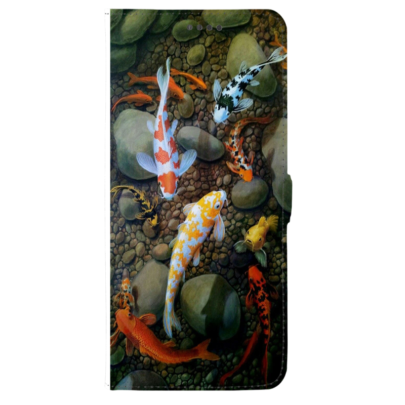 Чохол-книжка Stanford Side Magnet для OnePlus Turbo 6 Underwater Koi