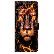 Чохол-книжка Stanford Side Magnet для OnePlus Turbo 6 Fire Lion