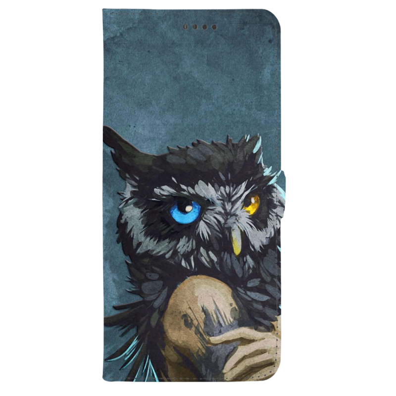 Чохол-книжка Stanford Side Magnet для OnePlus Turbo 6 Owl Woman