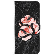 Чохол-книжка Stanford Side Magnet для OnePlus Turbo 6 Snake Rose