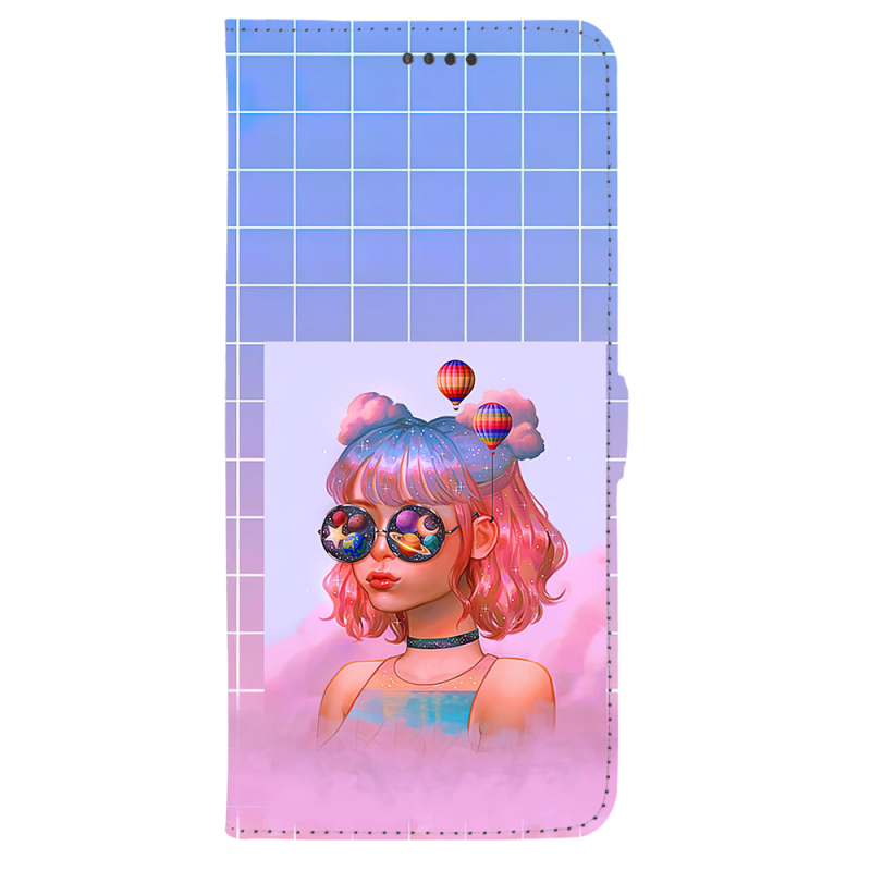 Чохол-книжка Stanford Side Magnet для OnePlus Turbo 6 Girl in the Clouds