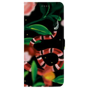 Чохол-книжка Stanford Side Magnet для OnePlus Turbo 6 Red Snake