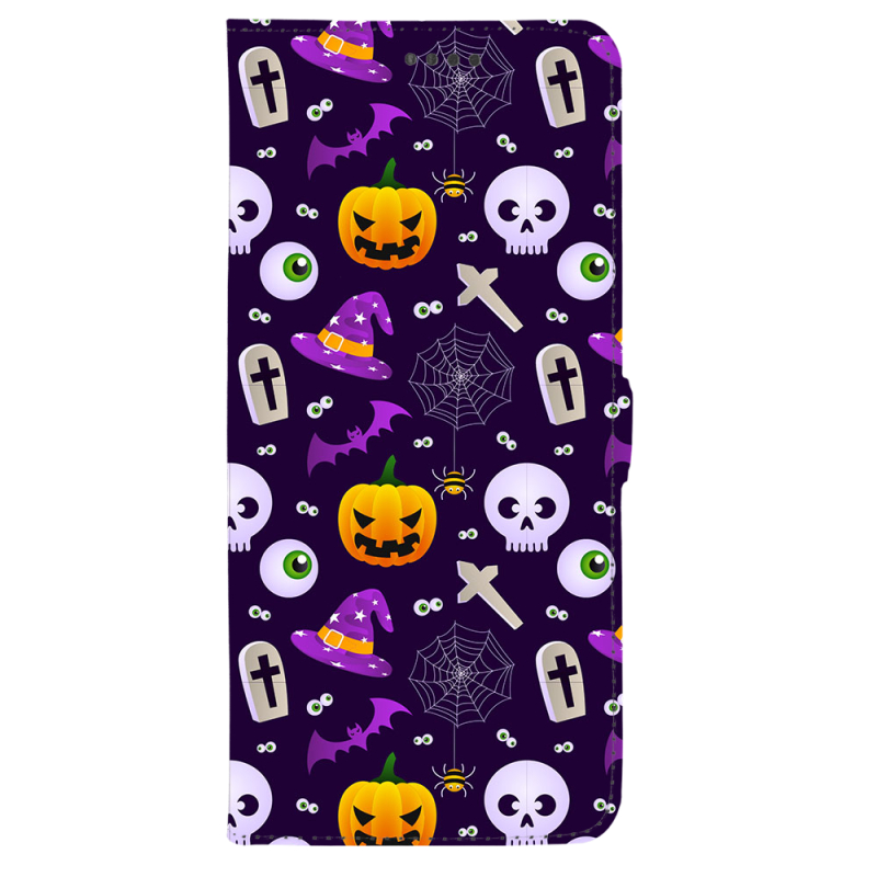 Чохол-книжка Stanford Side Magnet для OnePlus Turbo 6 Halloween Purple Mood