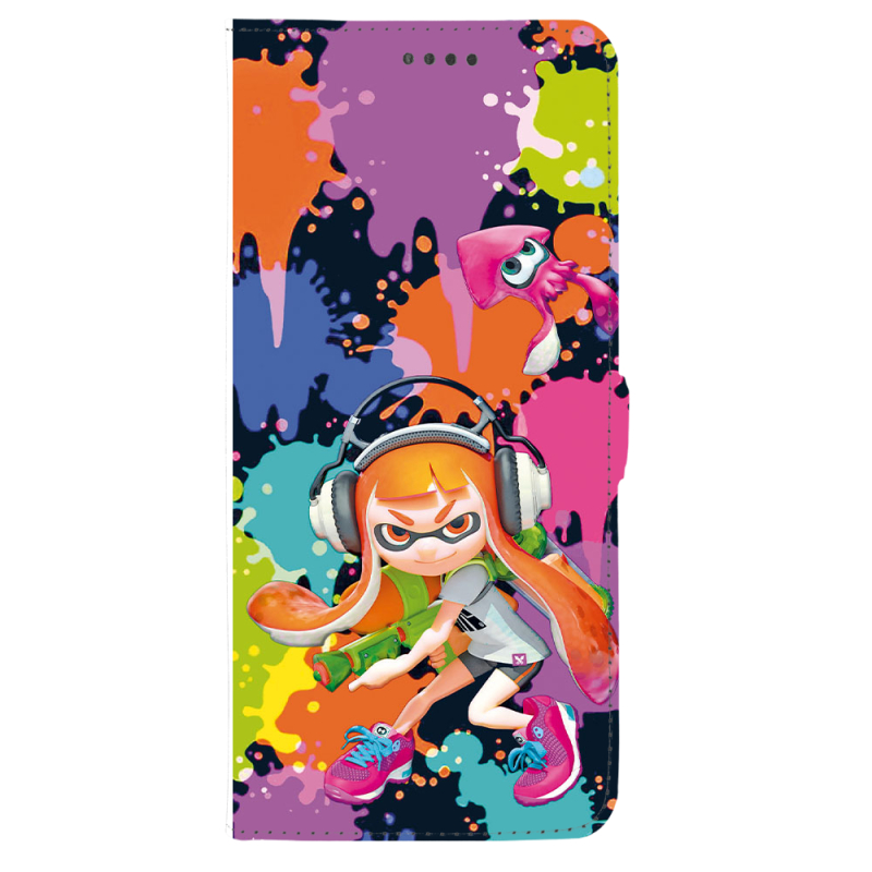 Чохол-книжка Stanford Side Magnet для OnePlus Turbo 6 Splatoon Inklings