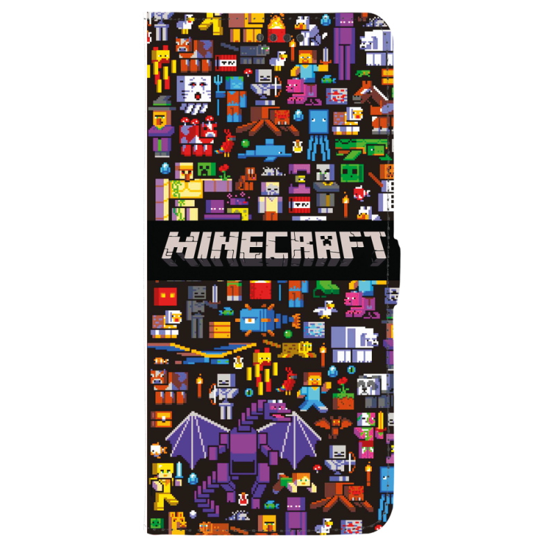 Чохол-книжка Stanford Side Magnet для OnePlus Turbo 6 Minecraft Mobbery