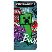 Чохол-книжка Stanford Side Magnet для OnePlus Turbo 6 Minecraft Graffiti