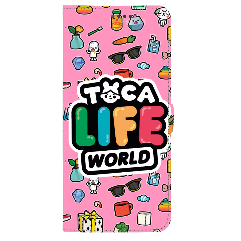 Чохол-книжка Stanford Side Magnet для OnePlus Turbo 6 Toca Boca Life World