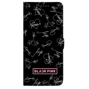 Чохол-книжка Stanford Side Magnet для OnePlus Turbo 6 Blackpink автограф
