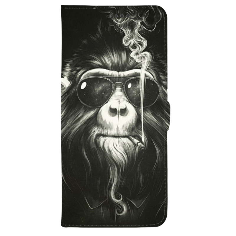 Чохол-книжка Stanford Side Magnet для OnePlus Turbo 6 Smokey Monkey