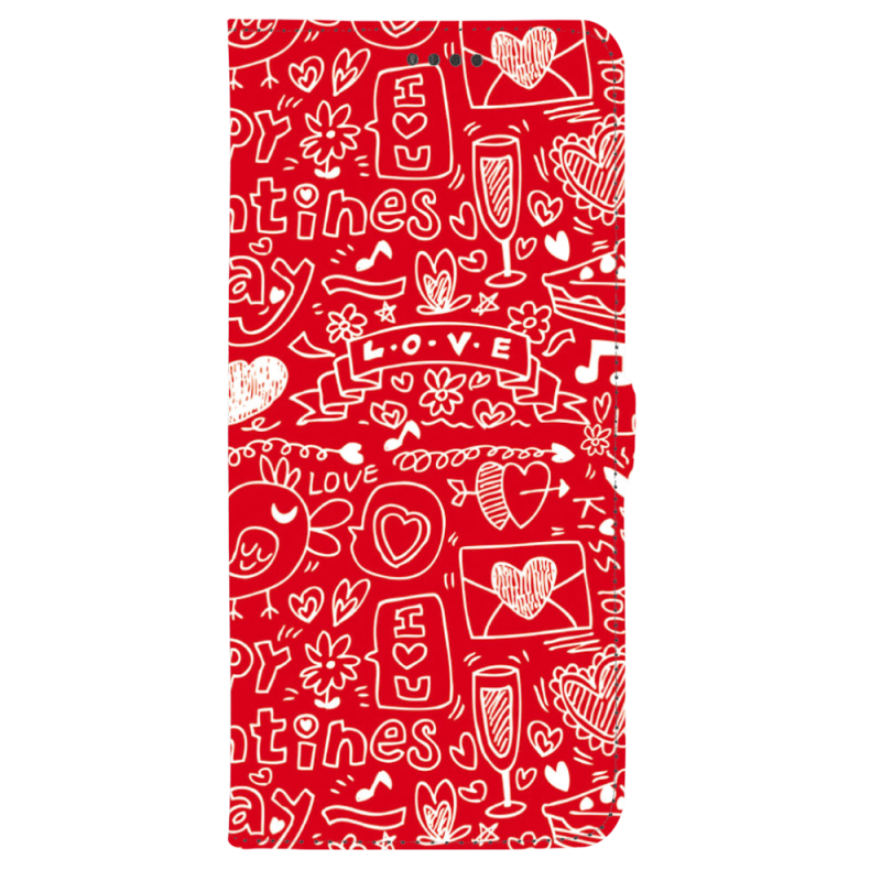 Чохол-книжка Stanford Side Magnet для OnePlus Turbo 6 Happy Valentines