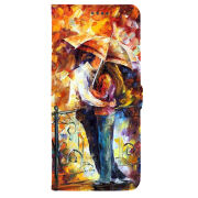 Чохол-книжка Stanford Side Magnet для OnePlus Turbo 6 Kiss Under Umbrella