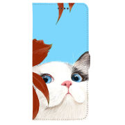 Чохол-книжка Stanford Side Magnet для OnePlus Turbo 6 Wondering Cat