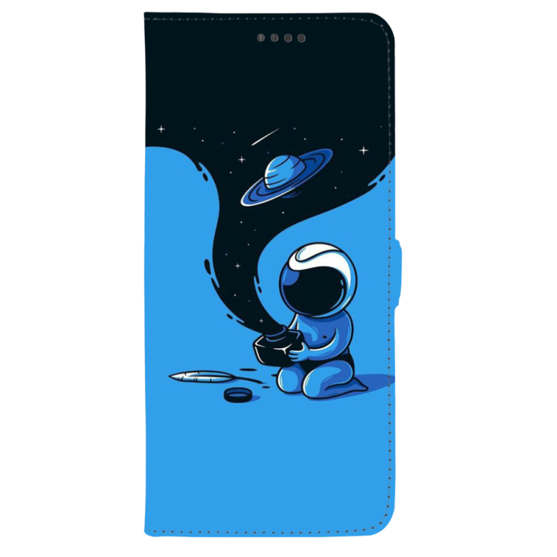 Чохол-книжка Stanford Side Magnet для OnePlus Turbo 6 Galaxy Art