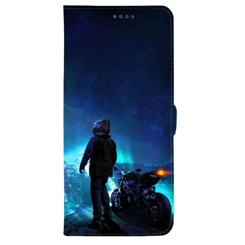 Чохол-книжка Stanford Side Magnet для OnePlus Turbo 6 Motorcyclist