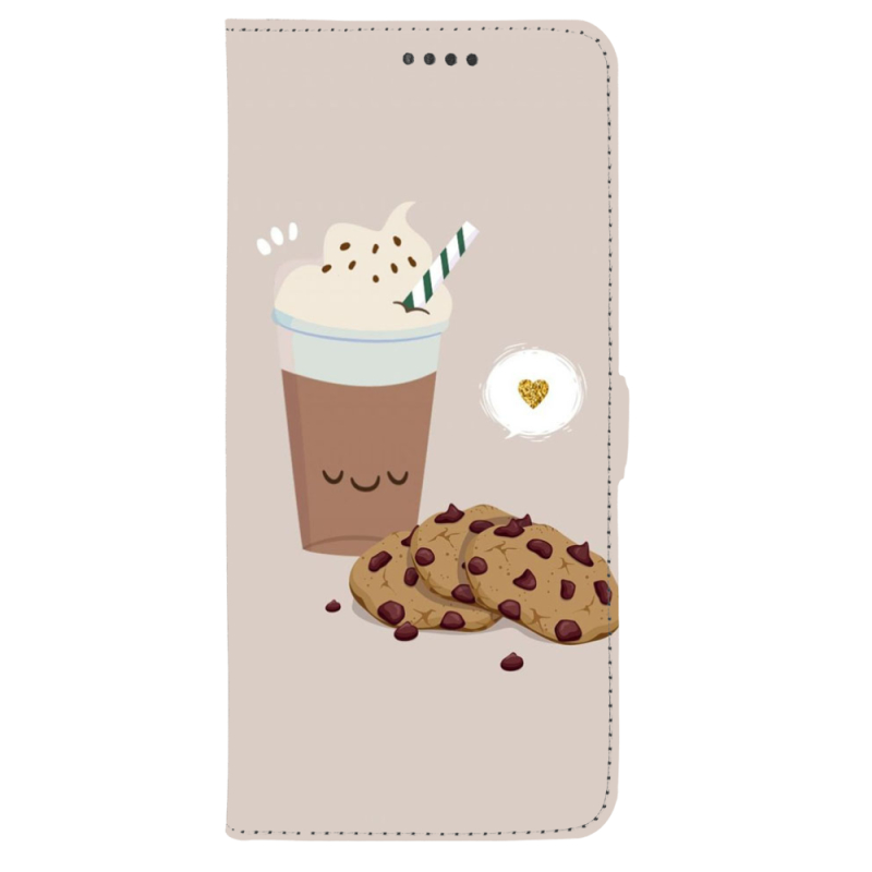 Чохол-книжка Stanford Side Magnet для OnePlus Turbo 6 Love Cookies