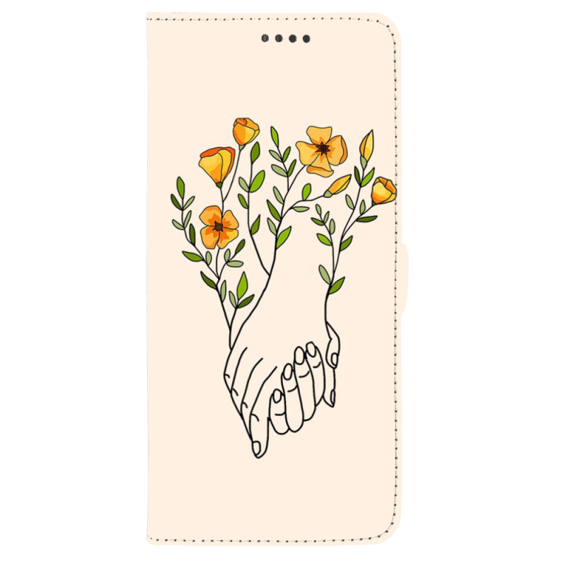 Чохол-книжка Stanford Side Magnet для OnePlus Turbo 6 Flower Hands