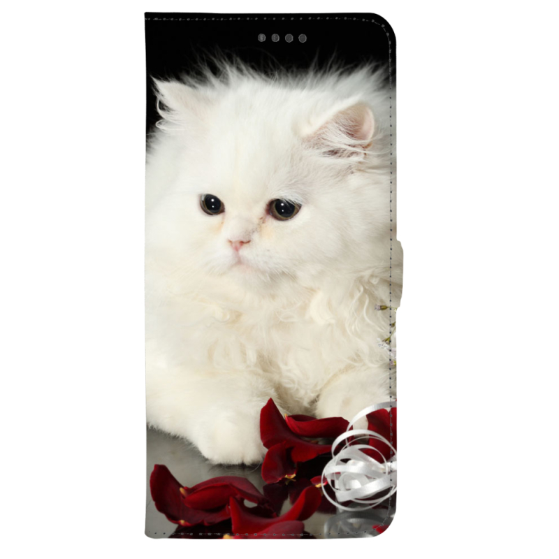 Чохол-книжка Stanford Side Magnet для OnePlus Turbo 6 Fluffy Cat