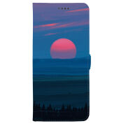Чохол-книжка Stanford Side Magnet для OnePlus Turbo 6 Cold Red Light