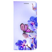 Чохол-книжка Stanford Side Magnet для OnePlus Turbo 6 Orchids and Butterflies