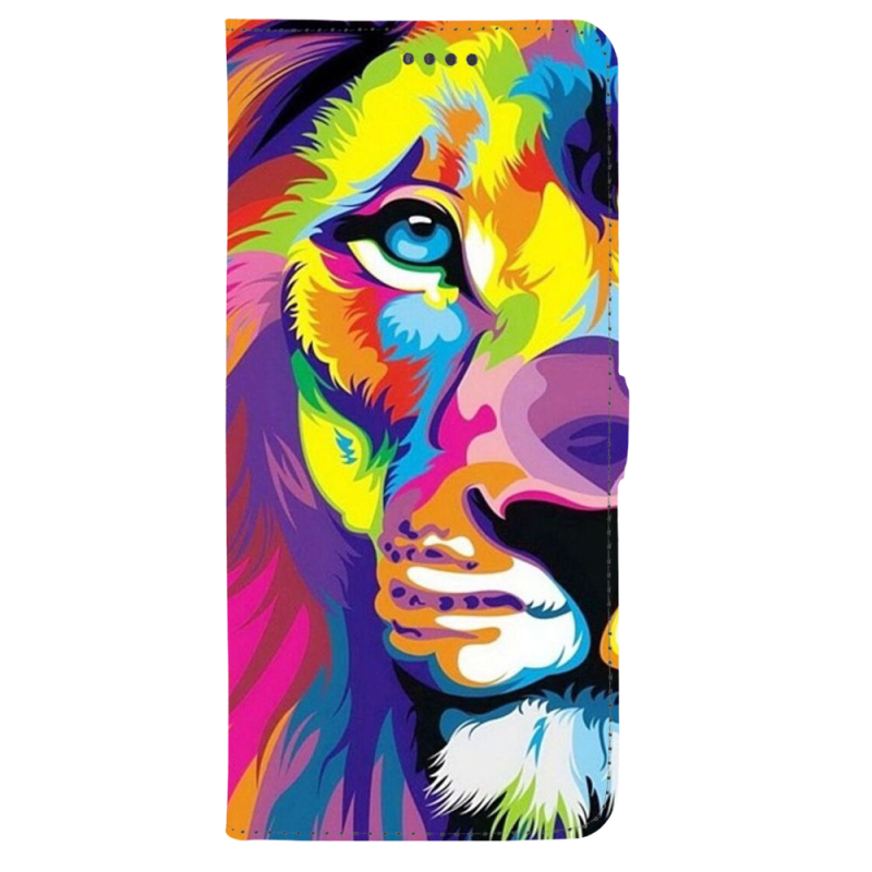 Чохол-книжка Stanford Side Magnet для OnePlus Turbo 6 Frilly Lion