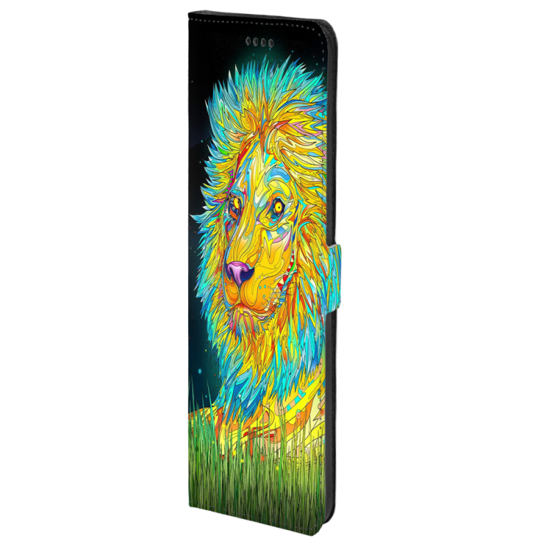 Чохол-книжка Stanford Side Magnet для OnePlus Turbo 6 Moonlight Lion