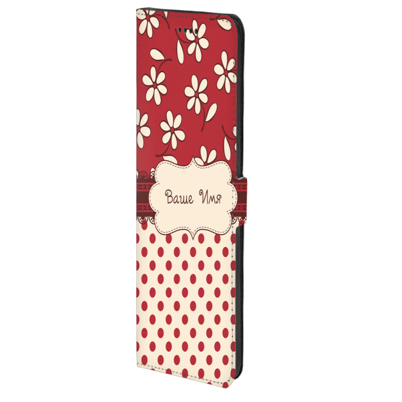 Чохол-книжка Stanford Side Magnet для OnePlus Turbo 6 Именной Polka Dots