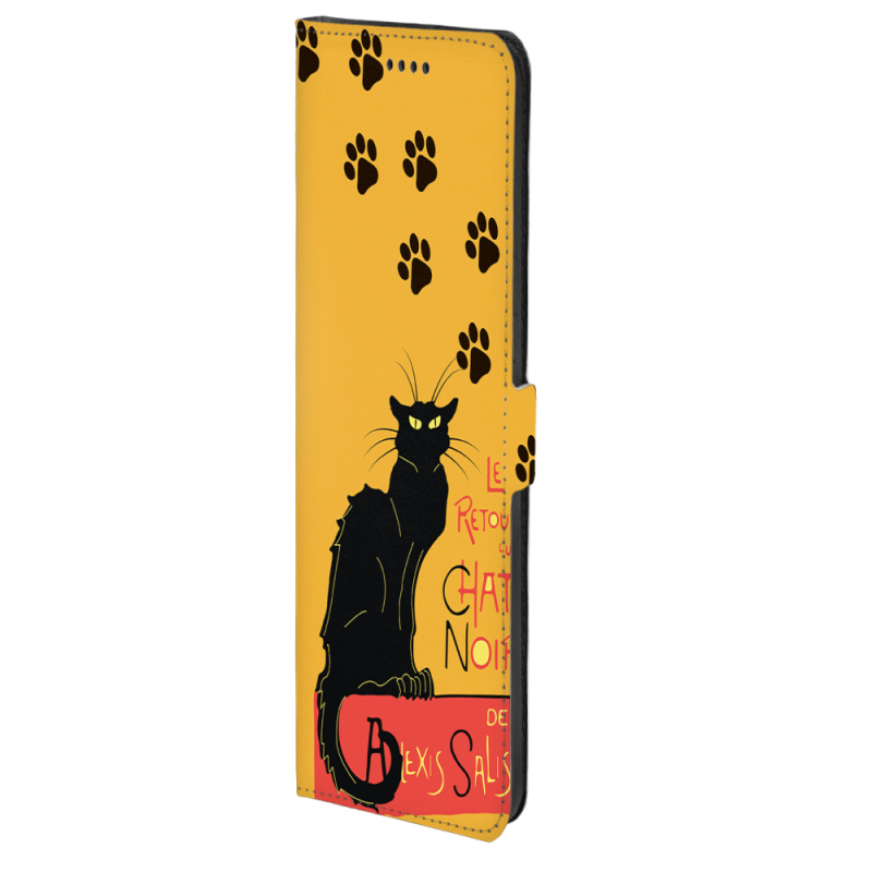 Чохол-книжка Stanford Side Magnet для OnePlus Turbo 6 Noir Cat