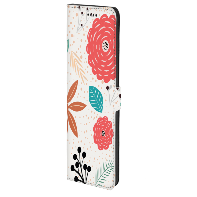 Чохол-книжка Stanford Side Magnet для OnePlus Turbo 6 Line Flowers