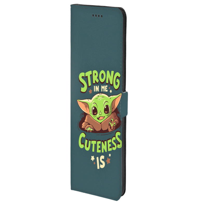 Чохол-книжка Stanford Side Magnet для OnePlus Turbo 6 Strong in me Cuteness is