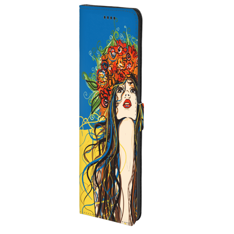 Чохол-книжка Stanford Side Magnet для OnePlus Turbo 6 Ukraine Girl