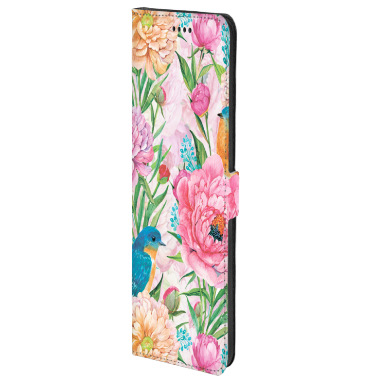 Чохол-книжка Stanford Side Magnet для OnePlus Turbo 6 Birds in Flowers