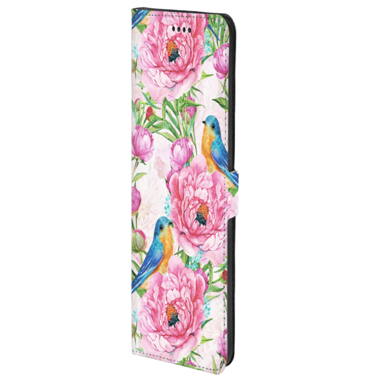 Чохол-книжка Stanford Side Magnet для OnePlus Turbo 6 Birds and Flowers