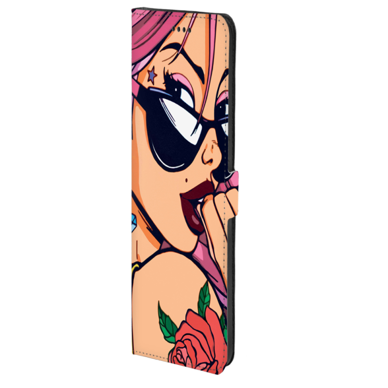 Чохол-книжка Stanford Side Magnet для OnePlus Turbo 6 Pink Girl