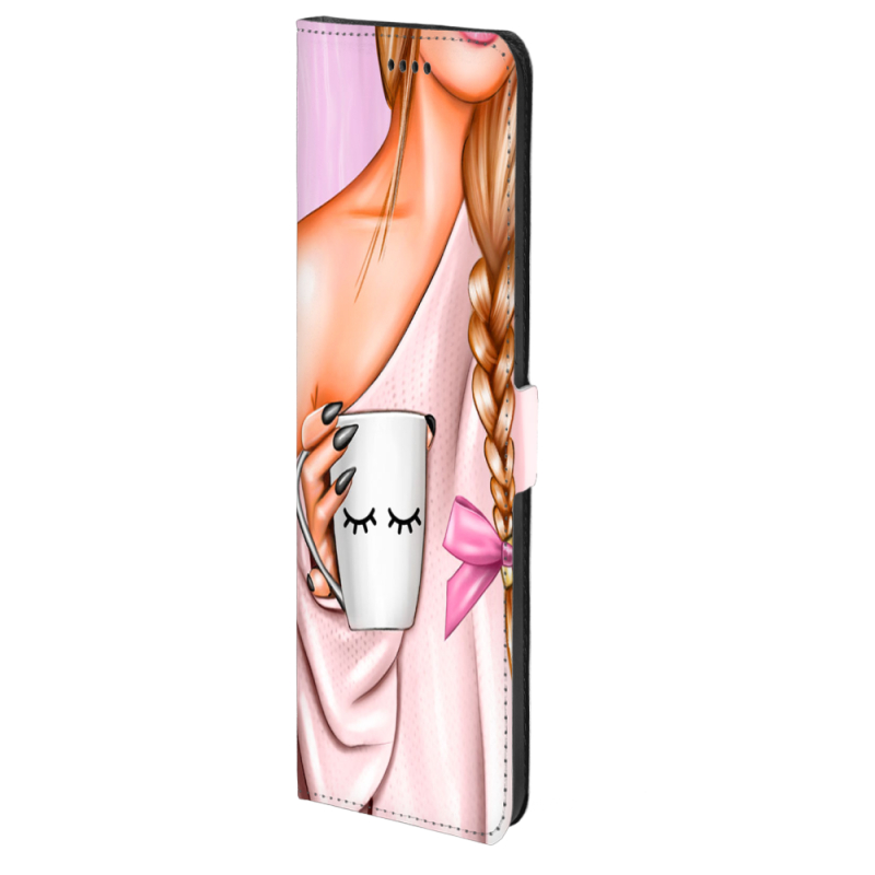 Чохол-книжка Stanford Side Magnet для OnePlus Turbo 6 Morning Coffee