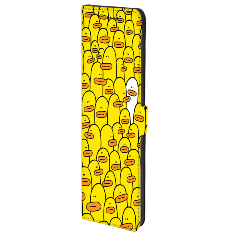 Чохол-книжка Stanford Side Magnet для OnePlus Turbo 6 Yellow Ducklings
