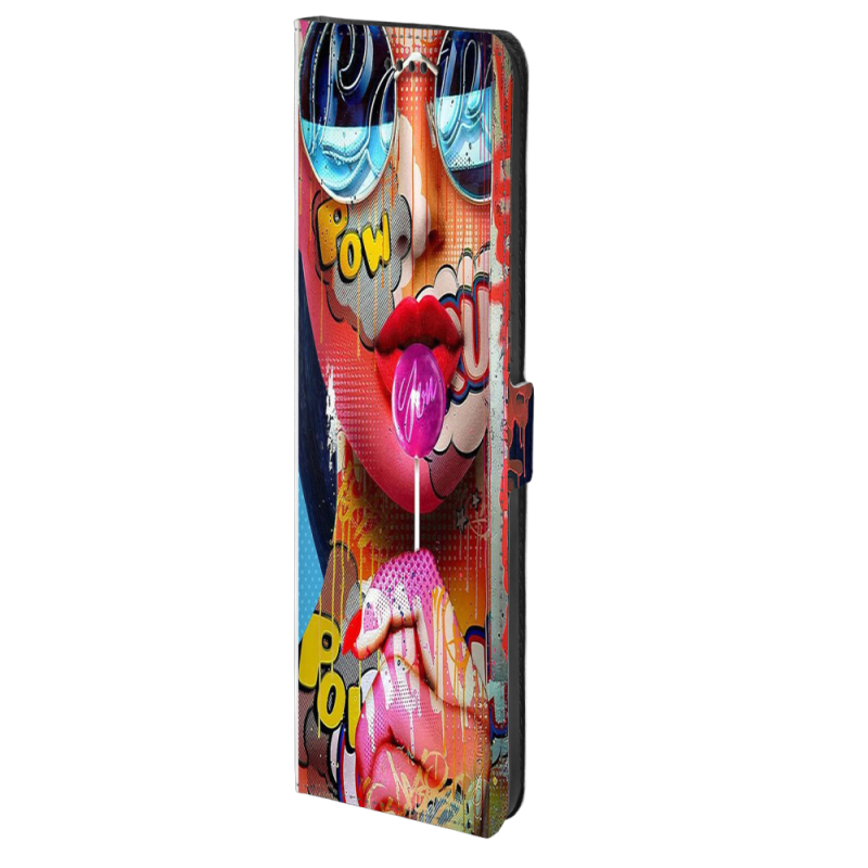 Чохол-книжка Stanford Side Magnet для OnePlus Turbo 6 Colorful Girl