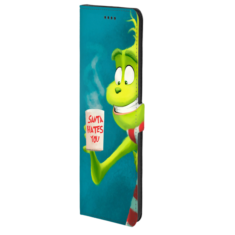 Чохол-книжка Stanford Side Magnet для OnePlus Turbo 6 Santa Hates You