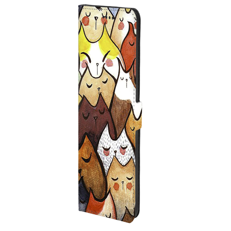 Чохол-книжка Stanford Side Magnet для OnePlus Turbo 6 Sleepy Cats