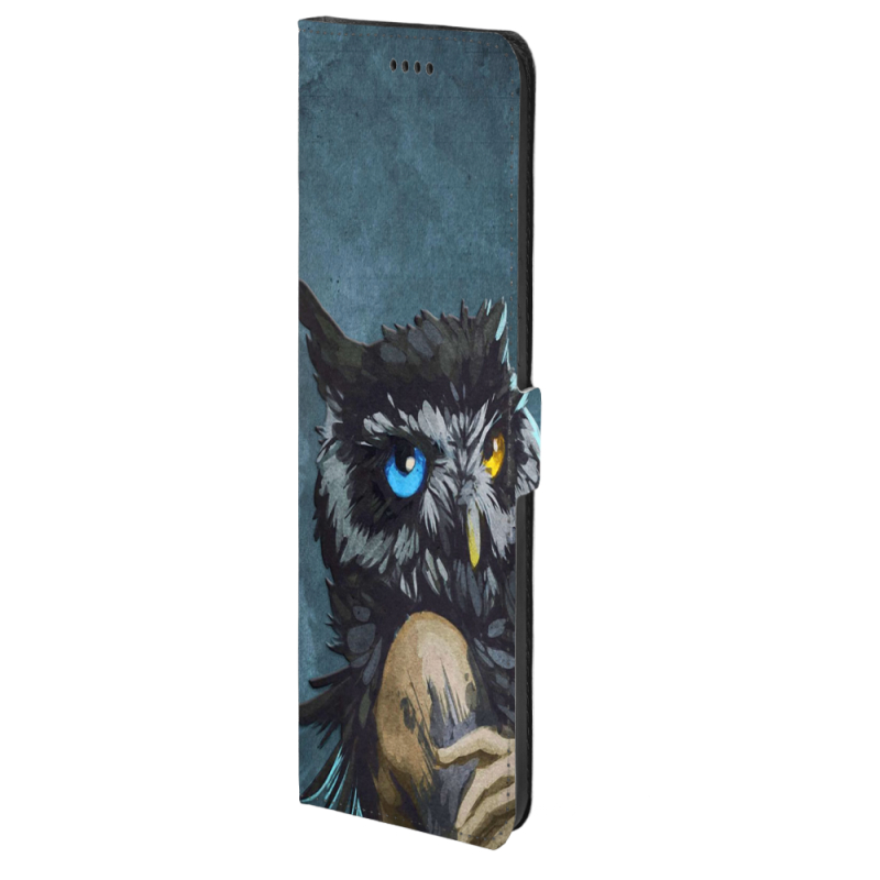 Чохол-книжка Stanford Side Magnet для OnePlus Turbo 6 Owl Woman
