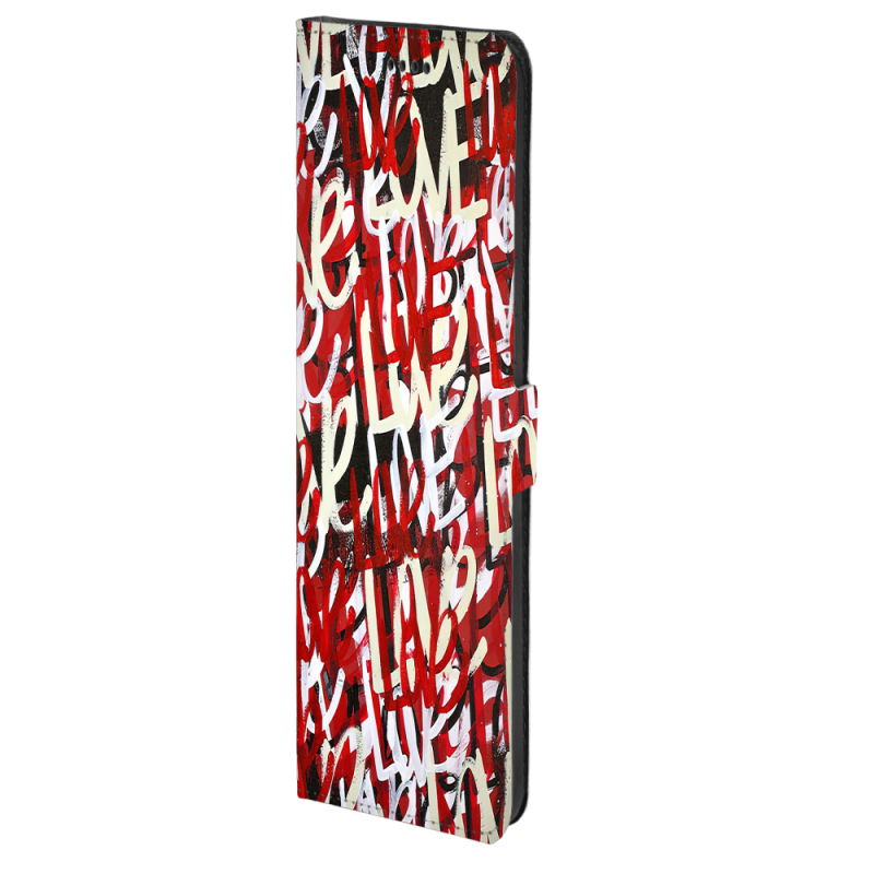 Чохол-книжка Stanford Side Magnet для OnePlus Turbo 6 Love Graffiti